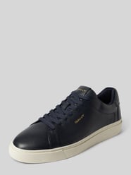 Sneaker aus Leder mit Label-Details von Gant Blau - 41