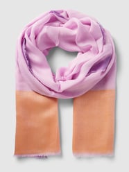 Schal mit Label-Detail Modell 'BREEZYSTO' von Esprit Rosa - 40