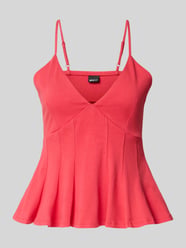 Top met bandjes met V-hals model 'Peplum' van Gina Tricot - 4
