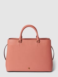 Handtasche mit Label-Applikation Modell 'HANNA' von Lauren Ralph Lauren Rosa - 39