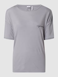 T-Shirt aus Viskose  von s.Oliver BLACK LABEL Grau - 23