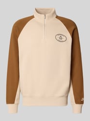 Relaxed Fit Sweatshirt aus Baumwoll-Mix von Nike Beige - 2
