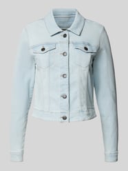 Jeansjacke mit Stretch-Anteil Modell 'DEBRA' von Noisy May Blau - 19