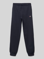 Regular fit sweatpants met logobadge van CHAMPION - 3