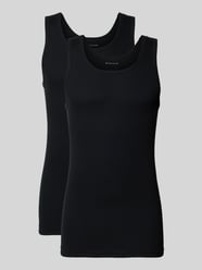 Tanktop van puur katoen in een set van 2 van Tom Tailor - 5