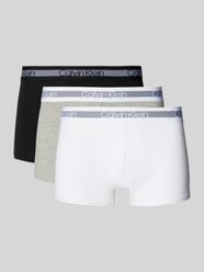 Trunks mit elastischem Logo-Bund im 3er-Pack von Calvin Klein Underwear Grau - 7