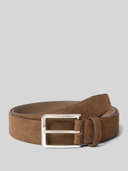 Pasek z naturalnej skóry bydlęcej model 'CALEB' od BOSS - 22