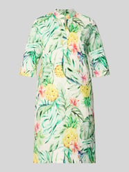 Sukienka koszulowa z kołnierzem z lamówką od ROBE LÉGÈRE - 4