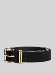 Riem van echt leer met reliëflogo van Tommy Hilfiger - 26