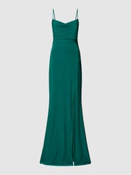 Abendkleid mit Gehschlitz von TROYDEN COLLECTION Grün - 33