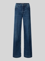 Wide fit jeans met viscose, model 'Palazzo' van MAC - 48