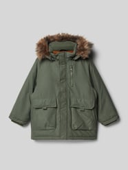 Parka mit Pattentaschen Modell 'MASTER05' von Name It Grün - 41