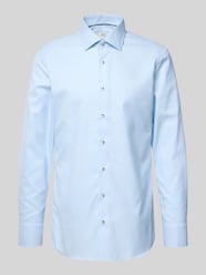Slim Fit Business-Hemd mit Kentkragen von ETERNA - 3