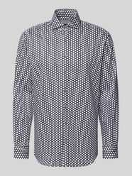 Modern fit zakelijk overhemd van katoen met kentkraag van ETERNA - 14