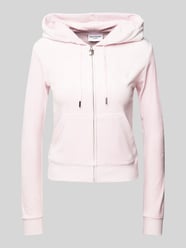 Sweatjacke mit Kapuze Modell 'MADISON' von Juicy Couture Rosa - 32