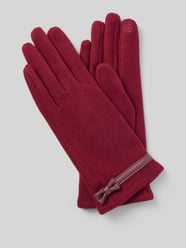 Handschuhe mit Schleifen-Detail von EEM Bordeaux - 23