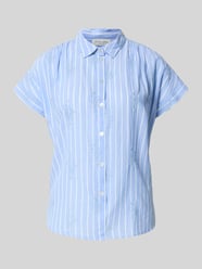 regular fit blouse met stitchings en kapmouwen van Christian Berg Woman - 1