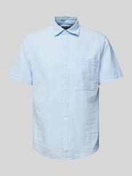 Regular Fit Freizeithemd mit Brusttasche von MCNEAL Blau - 6