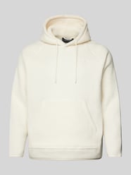 Fleecehoodie mit Label-Stitching von PEAK PERFORMANCE Beige - 5