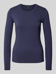 Longsleeve mit Rundhalsausschnitt Modell 'MULTIE' von Weekend Max Mara Blau - 8