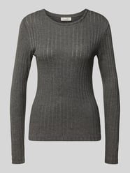 Slim Fit Langarmshirt aus Baumwoll-Modal-Mix von Marc O'Polo - 3