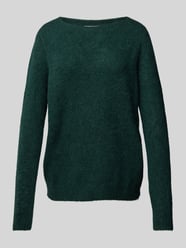 Gebreide pullover met ribboorden van Rich & Royal Groen - 13