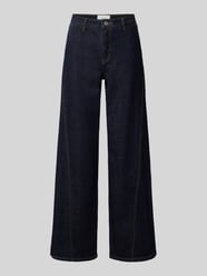 Wide fit jeans met steekzakken, model 'Miva sense' van OPUS - 8