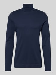 Regular Fit Longsleeve aus reiner Baumwolle mit Rollkragen von Christian Berg Men - 23