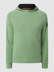 Hoodie met raglanmouwen, model 'Whale' van Napapijri Groen - 33