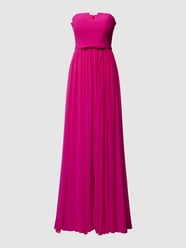 Abendkleid mit Taillenband Modell 'LEONTINE' von Vera Wang Bride Pink - 30