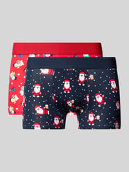 Trunks im Allover-Look im 2er-Pack von Christian Berg Men - 9