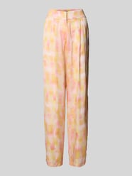 Relaxed Fit Stoffhose mit Bundfalten von Armani Exchange Pink - 6