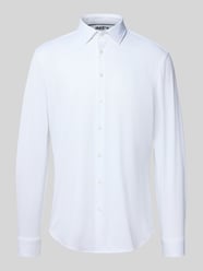 Slim fit zakelijk overhemd met kentkraag van Jake*s - 44