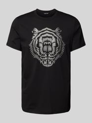 T-Shirt mit Motiv-Print von Antony Morato Schwarz - 14