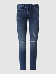 Mid Skinny Fit Jeans mit Stretch-Anteil Modell '3301' von G-Star Raw - 36