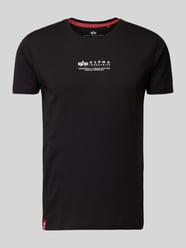 T-shirt met labelprint van Alpha Industries - 13