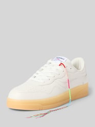 Sneakersy z detal z logo model „Hevea” od Genesis - 12