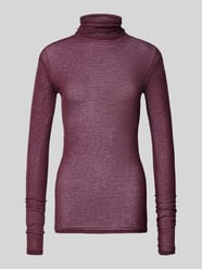 Longsleeve aus reiner Baumwolle Modell 'Massachusetts' von American Vintage Bordeaux - 3