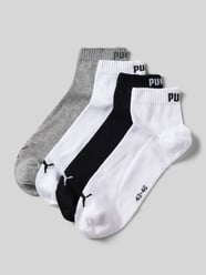 Socken mit Logo-Detail im 4er-Pack von Puma Grau - 6