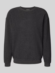 Sweatshirt met ribboorden, model 'BOBYPARK' van American Vintage - 4