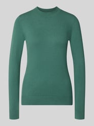 Slim Fit Strickpullover mit elastischen Abschlüssen von Christian Berg Woman - 45