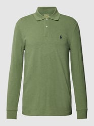 Poloshirt met labelstitching van Polo Ralph Lauren Groen - 40