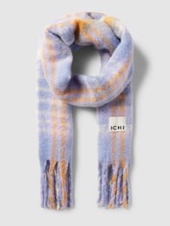 Schal mit Tartan-Karo Modell 'AENOILS' von ICHI Pink - 14