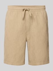 Szorty z fakturowanym wzorem model 'JAIDEN' od JACK & JONES - 1