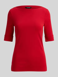 slim fit T-shirt van puur katoen van Lauren Ralph Lauren - 1