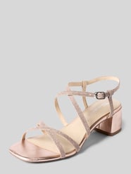 Sandalen in Samt-Optik von Tamaris Gold - 13