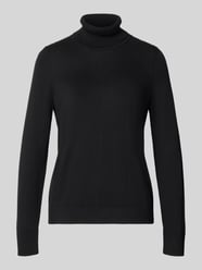 Regular fit gebreide pullover van viscosemix model 'OKTOBER' van COMMA - 13