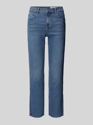 Regular Fit High-Waist-Jeans mit offenem Saum Modell 'SHEILA' von Vero Moda Blau - 2