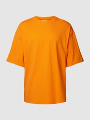 Basic oversized T-shirt van REVIEW Oranje - 11