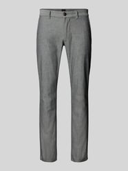 Slim fit chino met achterzakken van BOSS Orange - 21
